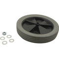 Rubbermaid 12" Wheel, Non-Marking For  - Part# Rbmdfg1011L10000 RBMDFG1011L10000